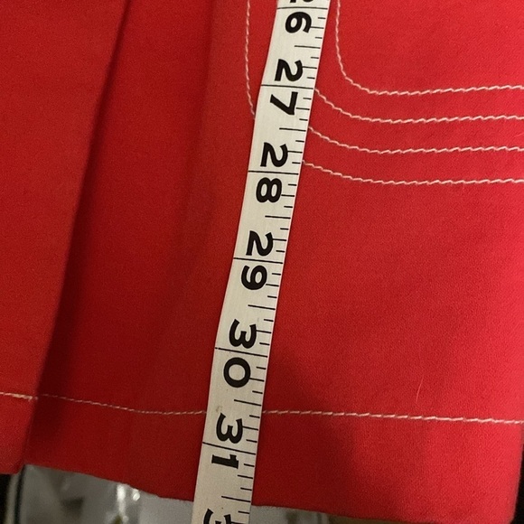 OLD NAVY Womens Coral Button Up Trench Coat Jacke Womens L lightweight Preppy - Picture 8 of 9